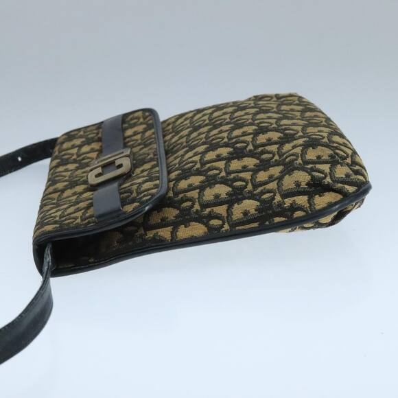 DIOR Trotter Canvas Shoulder Bag Navy - Picture 5 of 13